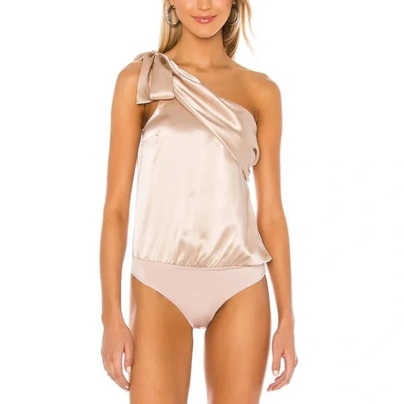 Yellow One Shoulder One Piece - Picture 6 of 6